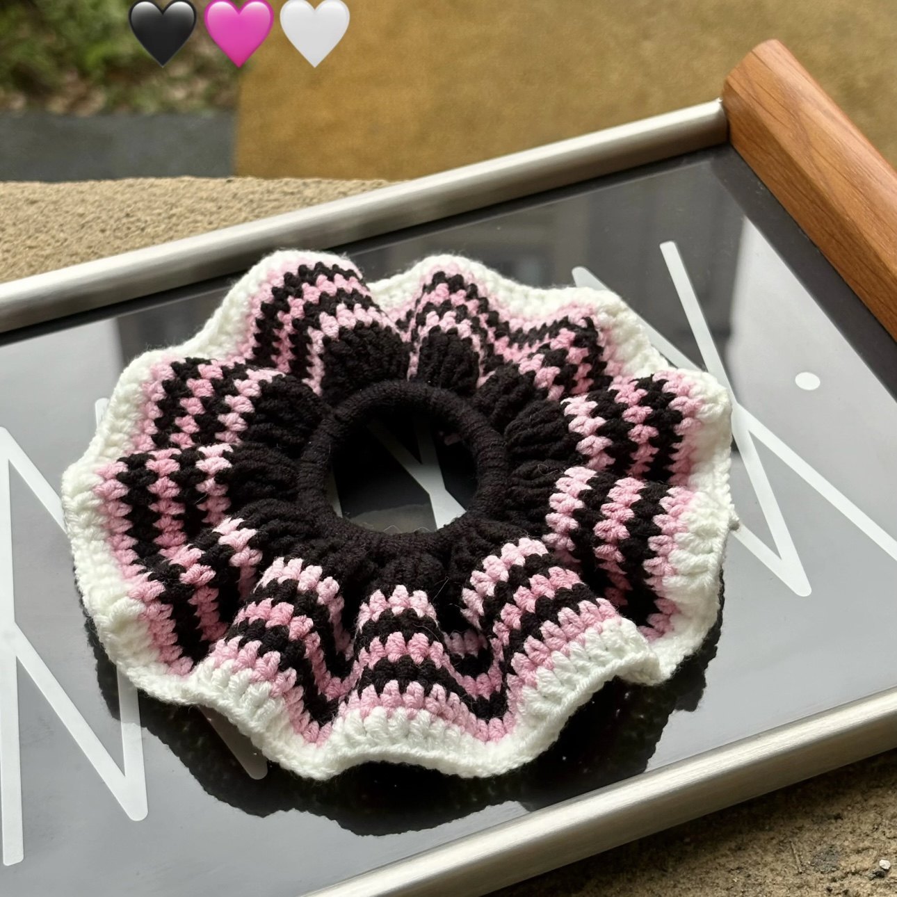 diy钩针毛线手工钩织miu风同款发圈材料包送闺蜜女友礼物应援自制,服饰配件/皮带/帽子/围巾,DIY编织材料包,淘宝优惠券,粉丝福利购,淘宝优惠卷