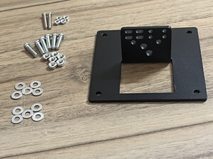 泰坦军团雷神lf25f180显示器免打孔悬挂创维机械臂支架vesa转接板