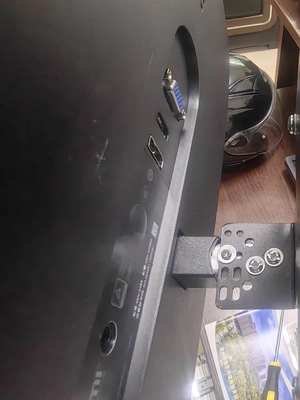 适配华为MateView SE 23.8寸显示器无孔悬挂升降旋转vesa转接双屏