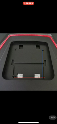 HKC惠科G24H2显示器支架转接板75*75转100*100mm机械臂壁挂转接架