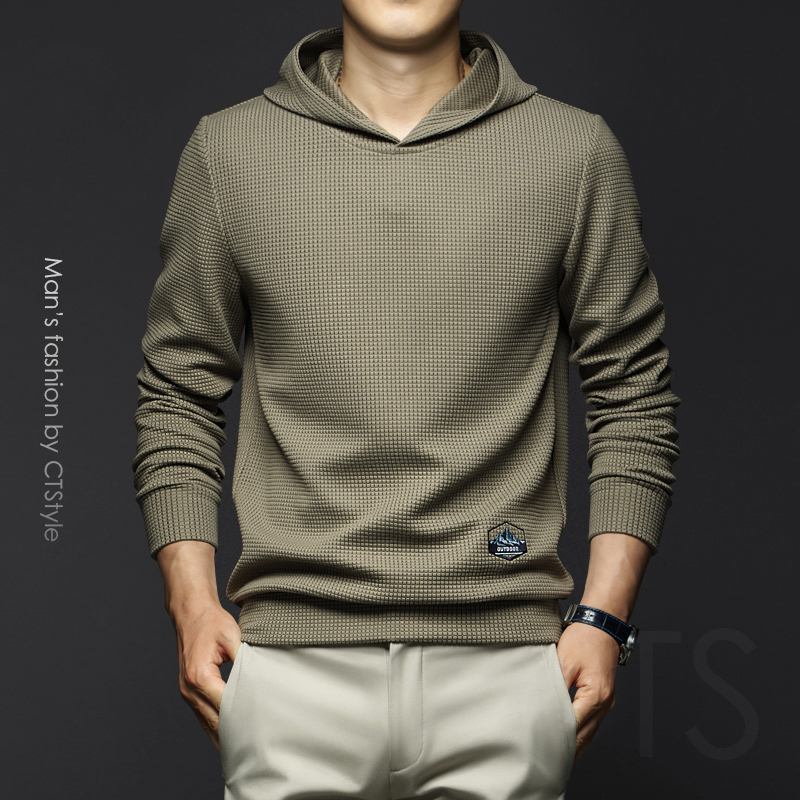 男士休闲运动连帽卫衣