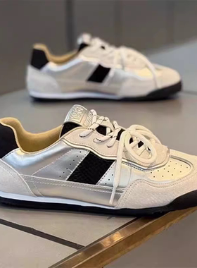 OLDORDER德训男鞋秋季透气潮牌百搭休闲运动鞋青少年跑步防滑软底