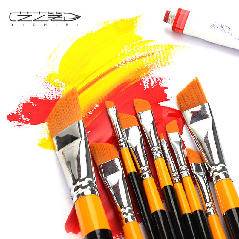 艺之笔972斜头 水彩/水粉/油画专用图案木杆尼龙毛画笔套装|msdalam kategori Kamus elektronik/buku kertas elektronik/alat tulis, alat lukisan/kayu dicat/bekalan Calligraphy, gouache/cat air/pen lukisan minyak khusus - dari Buy2taobao.com untuk memberikan perkhidmatan ejen Taobao profesional membeli