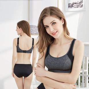 晨燕春夏新款 运动文胸 孕妇无钢圈薄款 女士内衣防走光胸罩背心式