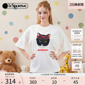 T恤 NEWNEW联名系列可爱印花短袖 张泽禹同款 LeSportsac乐播诗新款