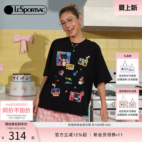 LeSportsac乐播诗短袖