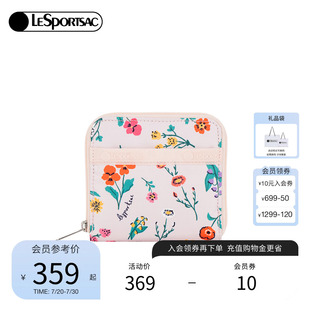 时尚 LeSportsac乐播诗CLASSIC系列2025新款 拉链零钱包小手拿包女