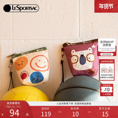 LeSportsac乐播诗新款 TRENDY系列潮流动物小零钱包收纳手拿包女