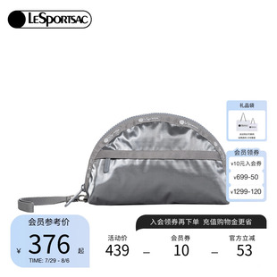 CLASSIC系列時(shí)尚 LeSportsac樂播詩(shī)新款 亮面灰色休閑貝殼包手拿包