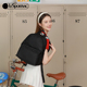 LeSportsac乐播诗黑色双肩包女大容量背包学生书包旅游通勤电脑包