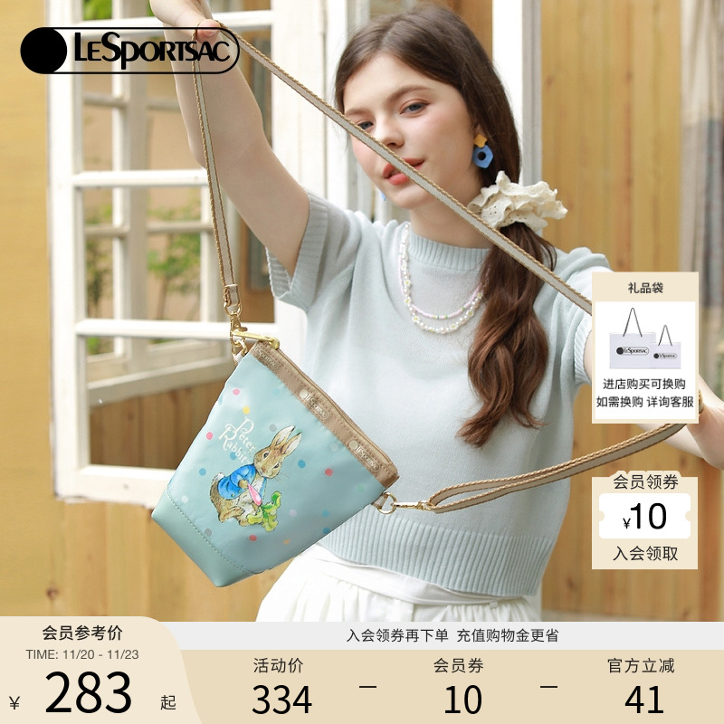 LeSportsac比得兔™联名斜挎包