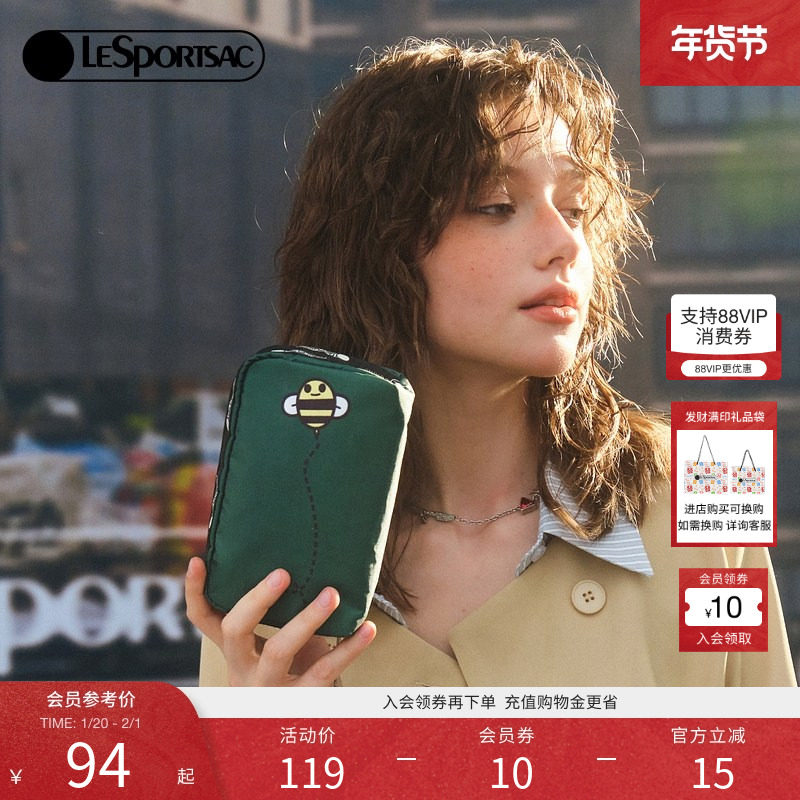 LeSportsac乐播诗CLASSIC经典系列可爱轻便手拿手机包高级感包包,箱包皮具/热销女包/男包,手拿包,淘宝优惠券,粉丝福利购,淘宝优惠卷