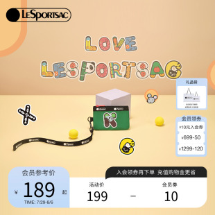 可爱考拉小巧休闲手拿包零钱包 LeSportsac乐播诗快乐字母系列新款