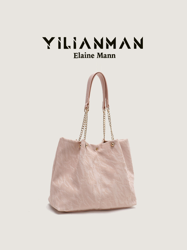 ELENMAN Original 2025 New Niche Tote Bag for Women Large Capacity Commuter Underarm Bag Handbag Shoulder Bag - Thumbnail 2