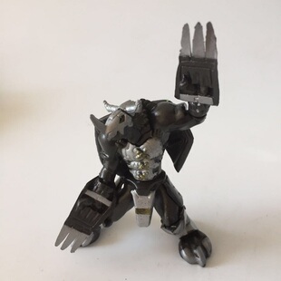 数码宝贝数码暴龙模型公仔扭蛋机兽战斗暴龙兽钢铁加鲁鲁奥米加兽