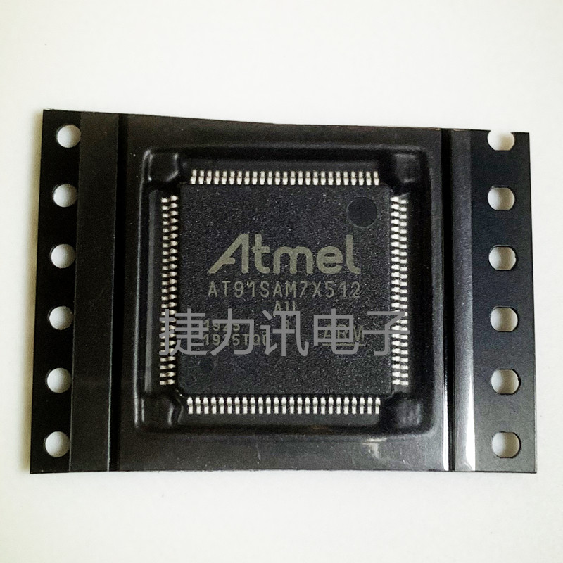 AT91SAM7X512B-AU全新原装 LQFP100 32位ARM 微控制器 MCU 单片机