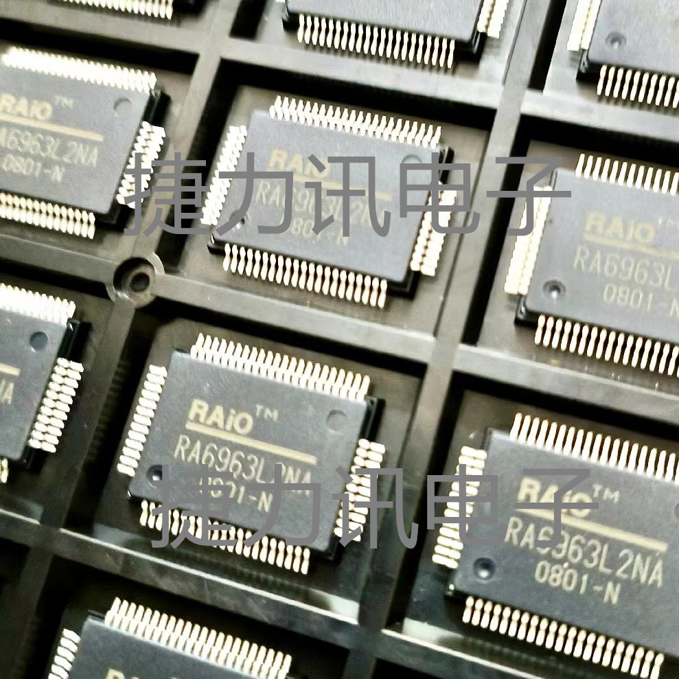 RA6963L2NA全新原装RA6963 L2NA封装QFP67贴片液晶控制驱动器芯片