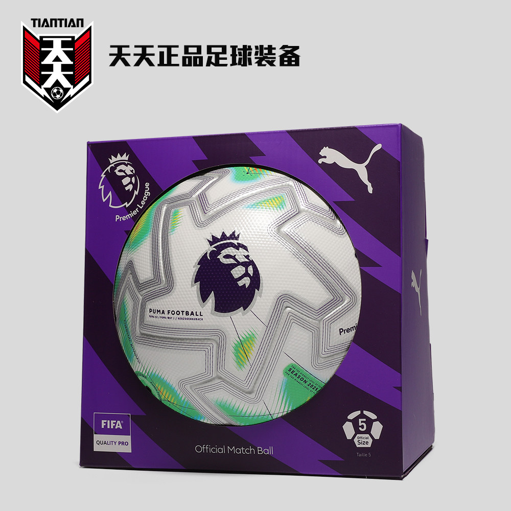 天天正品Puma彪马25/26英超官方比赛用球同款5号足球 084895-01