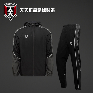 HV3581 010 耐克拒水足球梭织连帽夹克运动休闲男子外套 天天正品