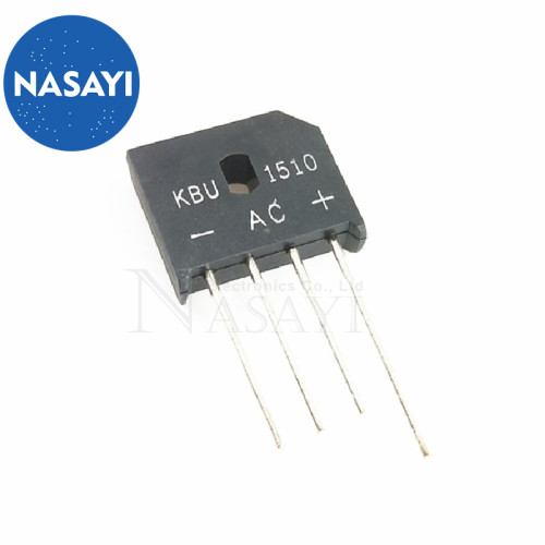 KBU1510 15A 1000V 电磁炉整流桥 扁桥 桥堆 整流器