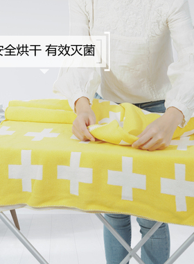德艾莎宿舍折叠烘干机家用小型婴儿内衣烘干晾衣架速干便携干衣机