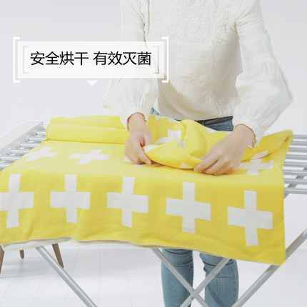 德艾莎宿舍折叠烘干机家用小型婴儿内衣烘干晾衣架速干便携干衣机
