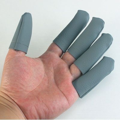 防刺防烫防扎防汗射鱼皮手指套防滑耐磨手套护手羊毛毡戳戳乐手工