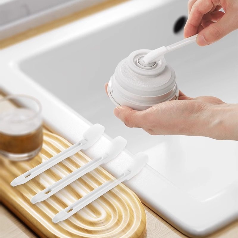 日本LEC保温杯盖刷水杯缝隙清洗神器纳米海绵专用杯口清洁刷3个装,家庭/个人清洁工具,杯刷/瓶刷,淘宝优惠券,粉丝福利购,淘宝优惠卷