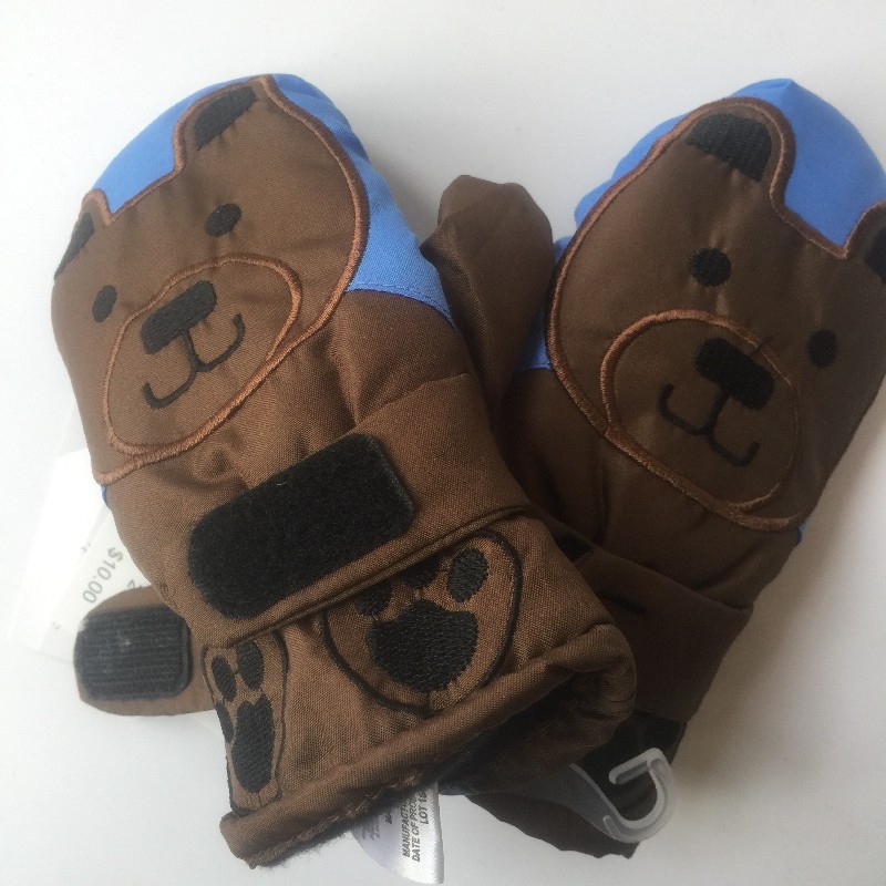 3m新雪丽防泼水加厚指闷鸭掌手套