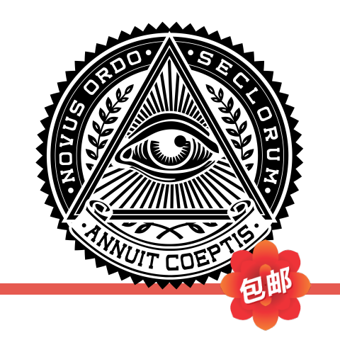 全知之眼墙贴画光明眼贴画全视之眼背景墙玻璃门镂空装饰画墙贴纸