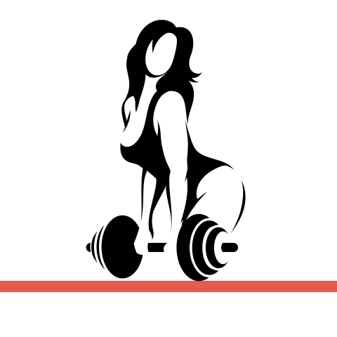 女性女子运动健身房哑铃杠铃墙贴画肌肉锻炼装饰画镂空背景墙贴纸,家居饰品,软装墙贴,淘宝优惠券,粉丝福利购,淘宝优惠卷
