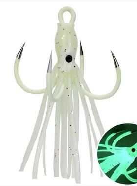 章鱼钩四本钩鱿鱼钩海钓
