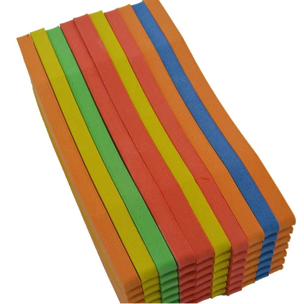 钓鱼绕线板5*12cm鱼线泡沫绕线板鱼线缠线板手竿线板挂钩板