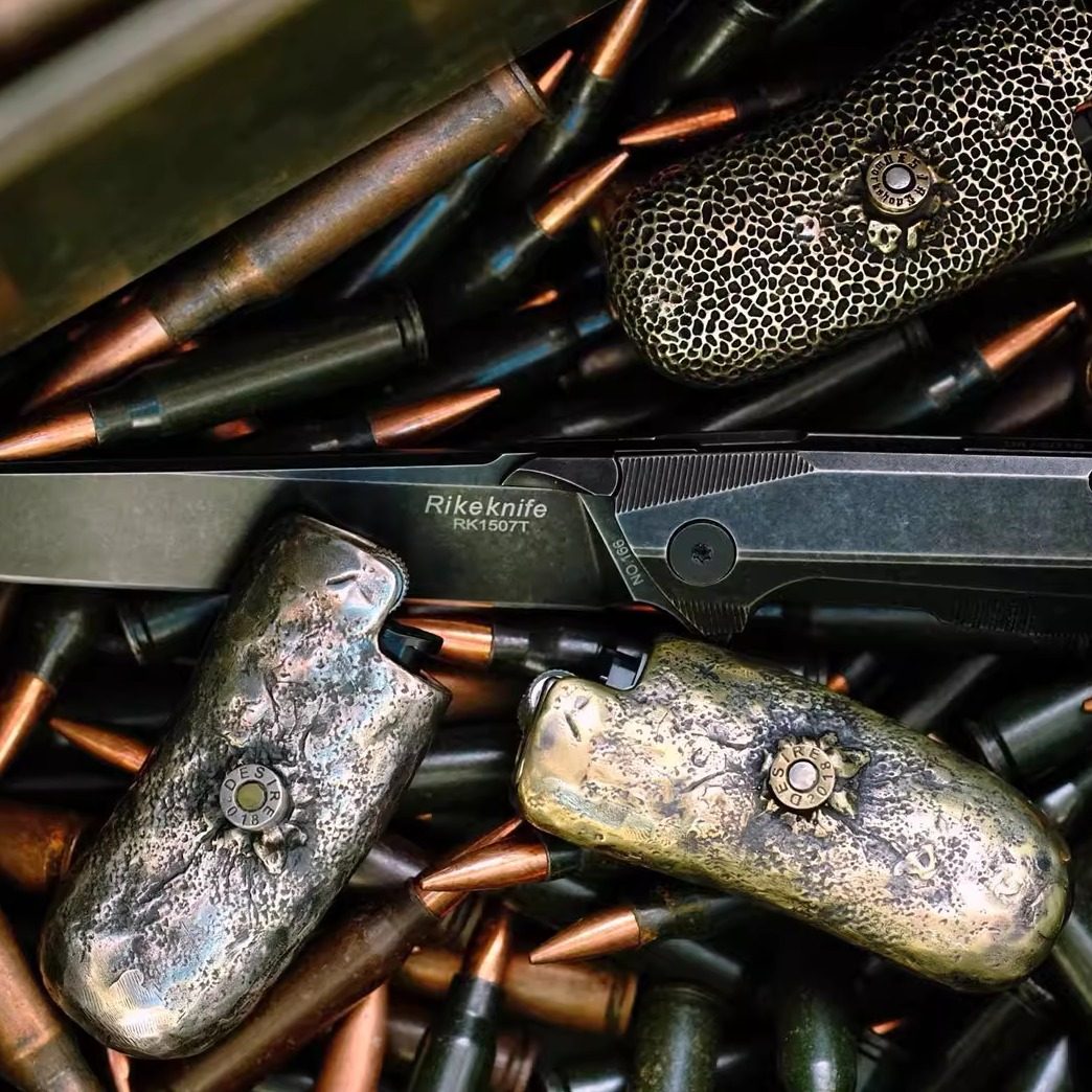 欲望车间手工925银幸运打火机壳