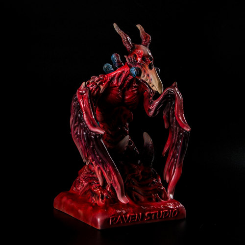 渡鸦首款跨界手办PU手办雕像模型