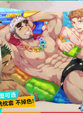 Goro抱枕Aiden靠垫Yoshinori周边腐女基友礼物动漫枕头Camp Buddy