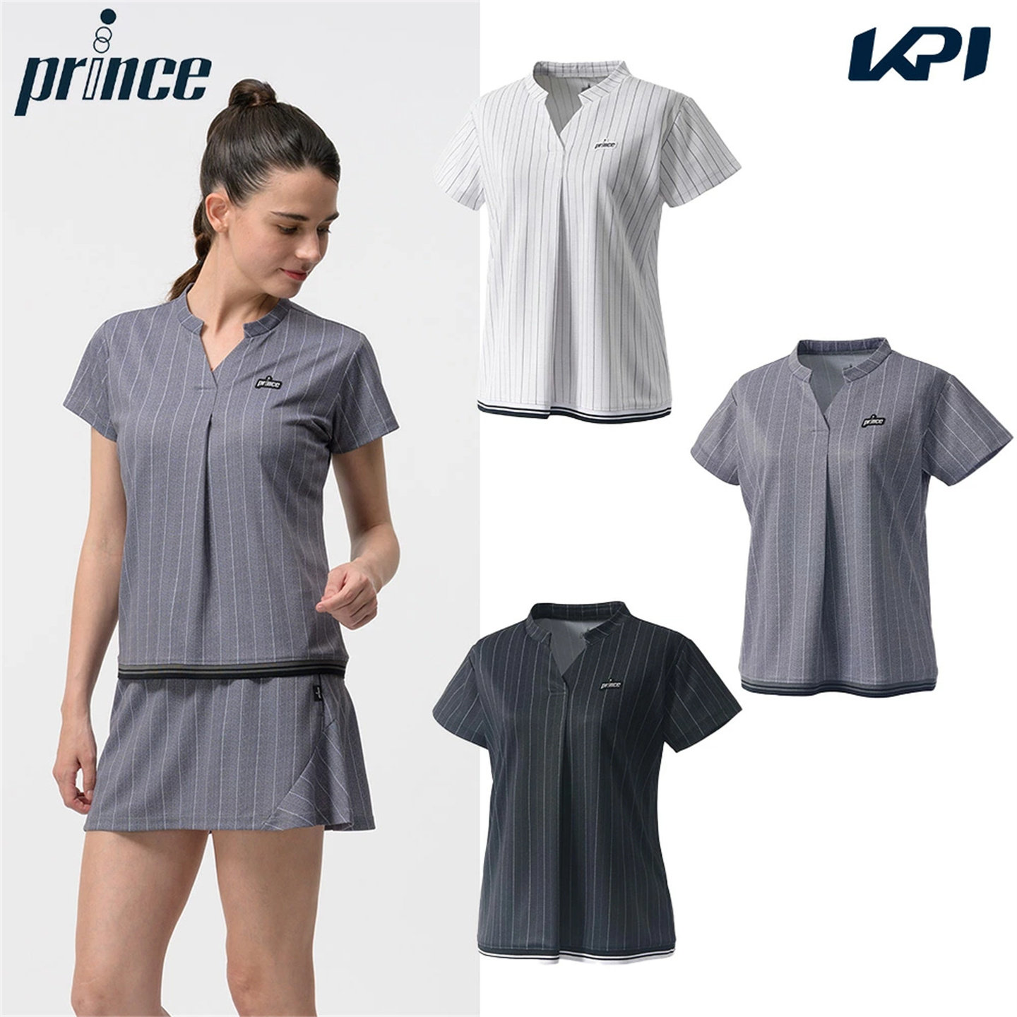 2026年秋冬王子PRINCE女款羽毛球服短袖衬衫速干小众日本原装代购