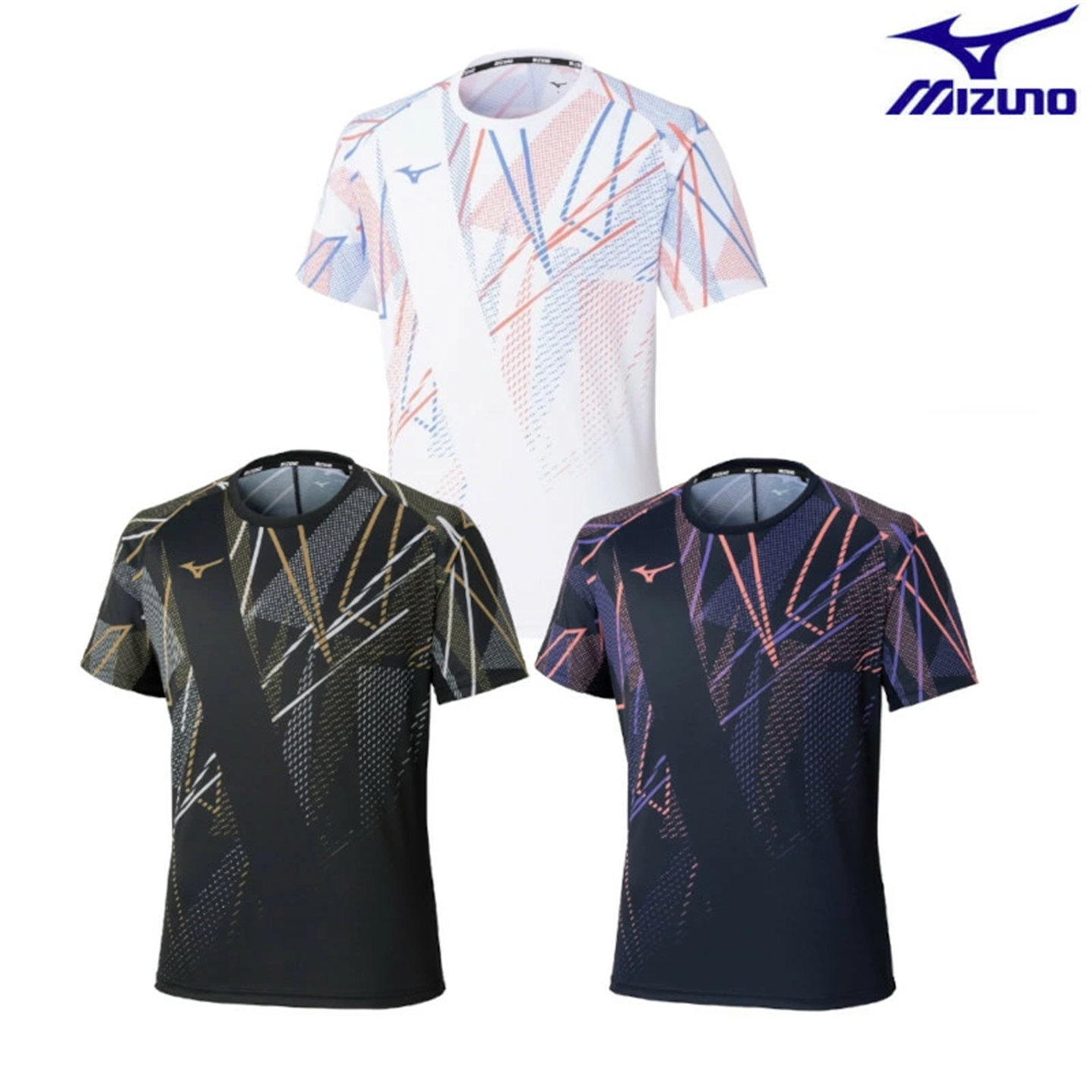 2026年新款男女同款MIZUNO美津浓羽毛球服半袖透气速干衣日本代购