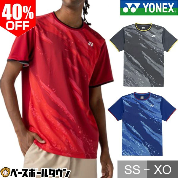 2026年新款尤尼克斯YONEX男女同款羽毛球服短袖半袖日本正品代购