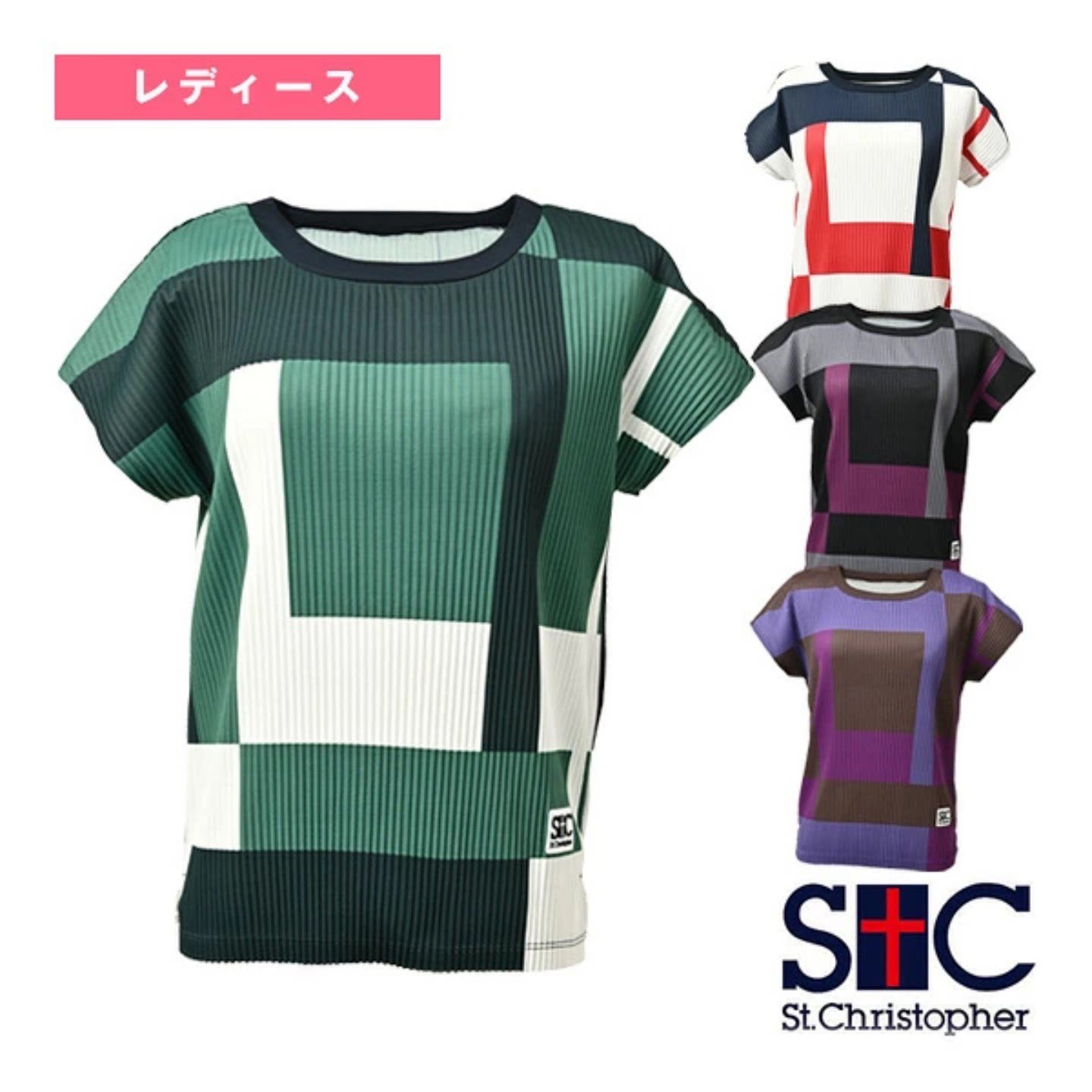 2026新款STC女士羽毛球服短袖