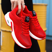 透气气垫舞蹈鞋 女新款 软底红色佳木斯跳舞鞋 杨丽萍广场舞鞋 健身鞋