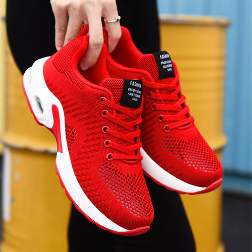 秋冬新款软底红色专用广场舞鞋