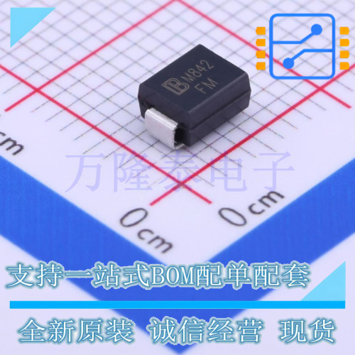 全新原装进口SMBJ440CA-TR13 封装SMB 丝印FM 双向TVS二极管芯片