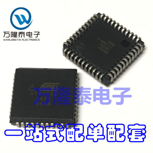全新进口 AT89C52-24JI 微控制器 单片机IC PLCC-44贴片