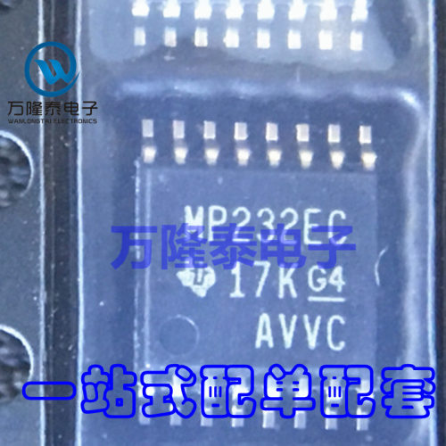 全新原装正品 MAX3232ECPWR MP232EC 收发器IC TSSOP-16贴片