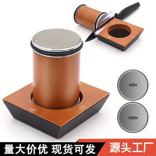 跨境磨刀石Rolling sharpener可调节角度四边Horl滚筒磨刀器神器