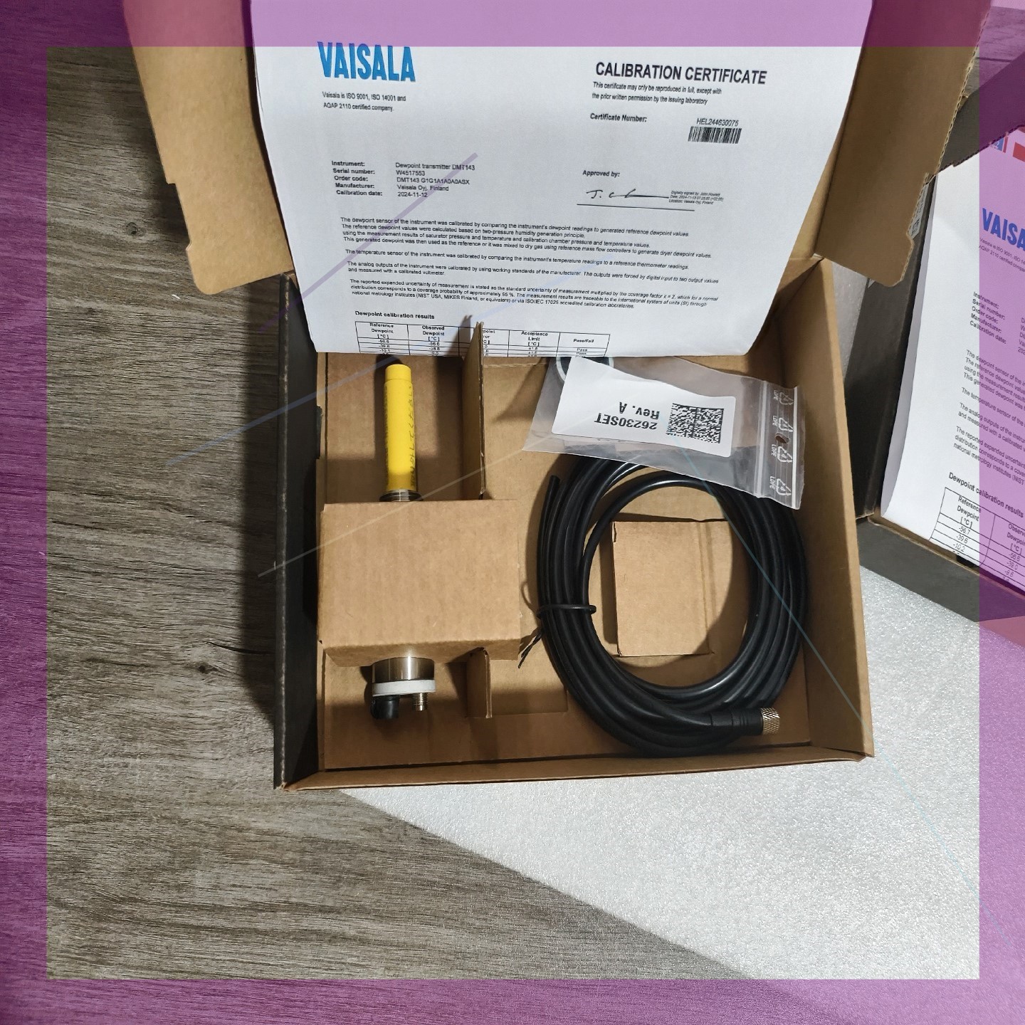 VALSALA维萨拉露点仪DMT143传感器