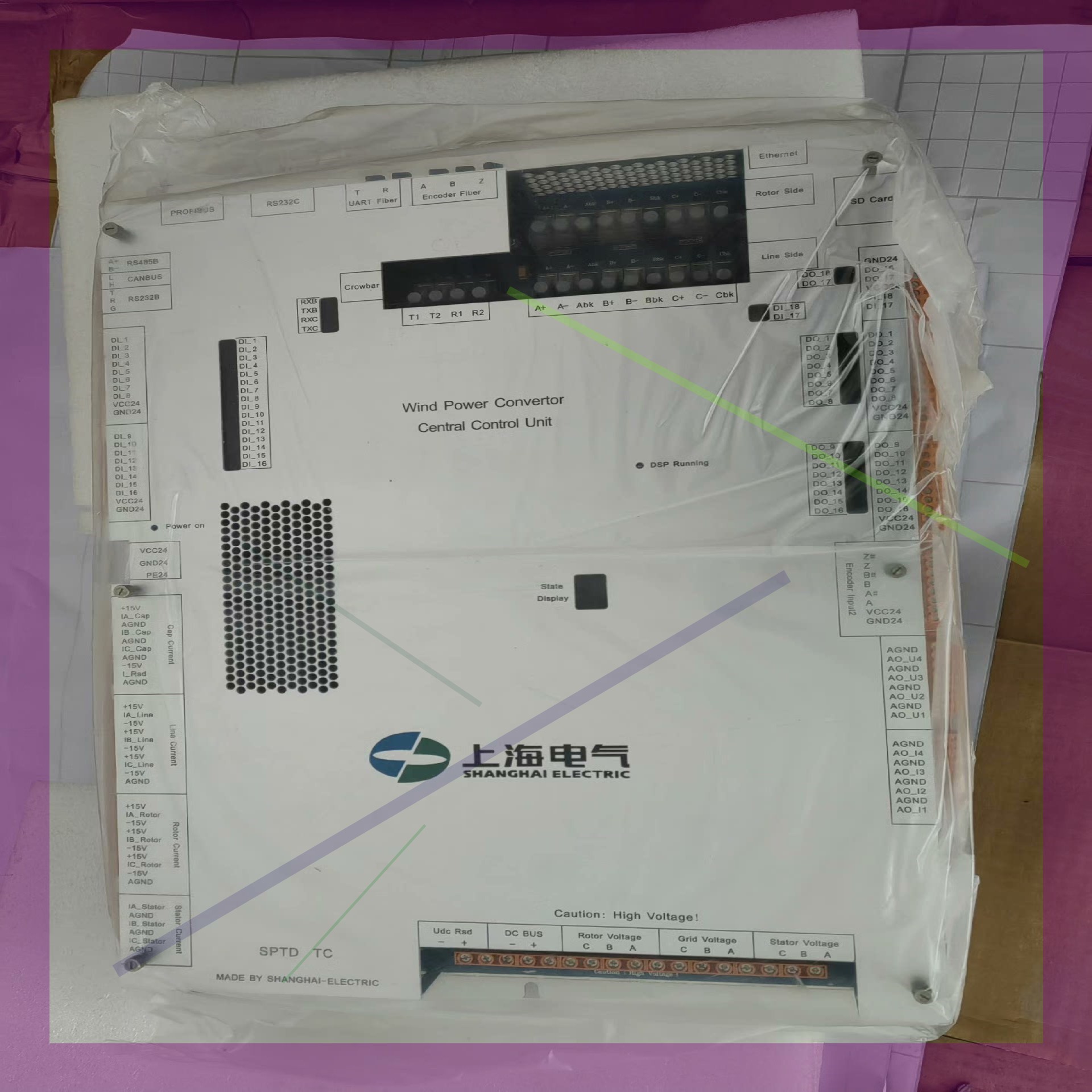 全新CCU上海电气CCU控制器WPFC BD V2.2C,森