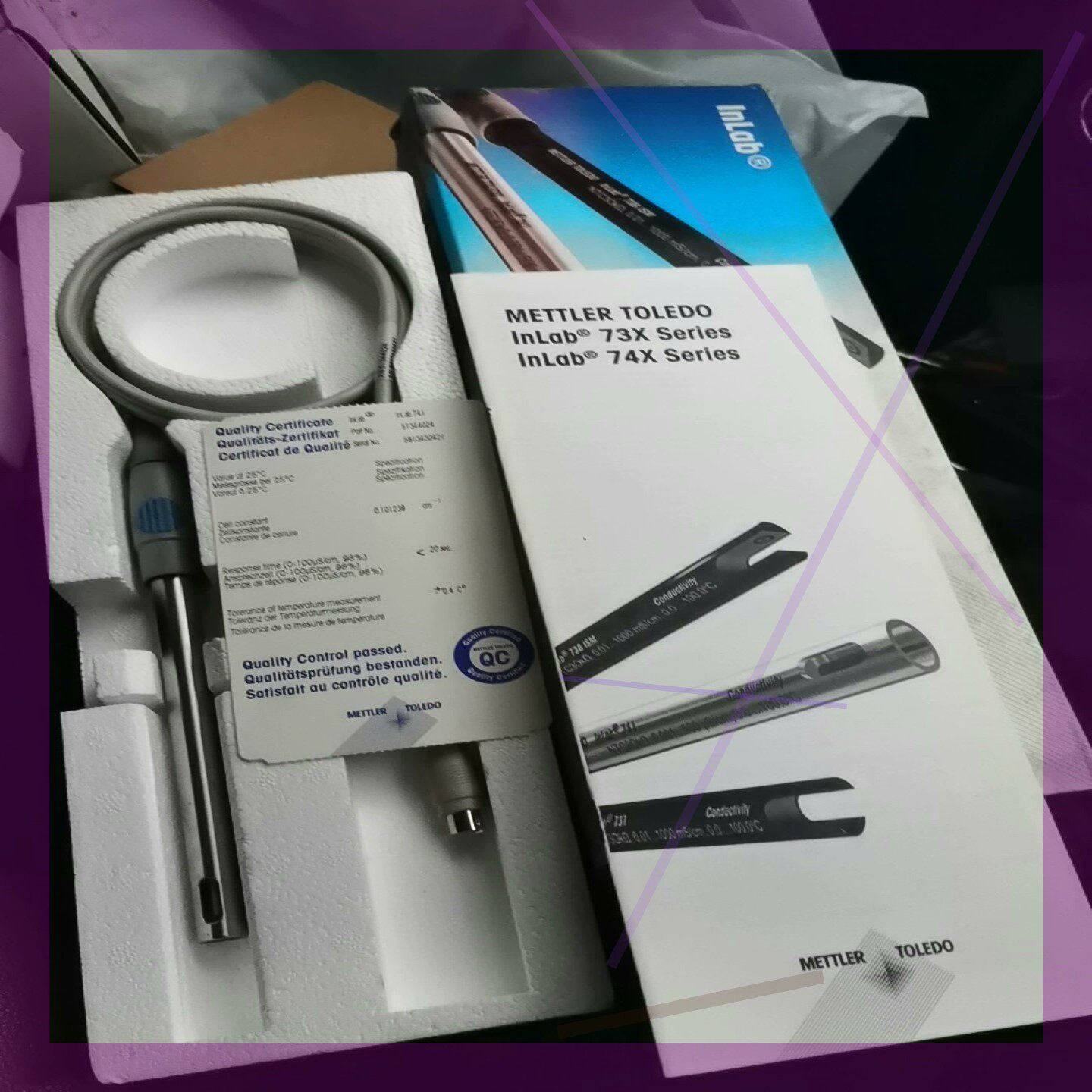 全新梅特勒托利多PH电极Inlab737