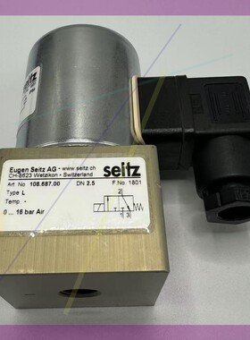 Eugen Seitz AG电磁阀 108.687.00 L